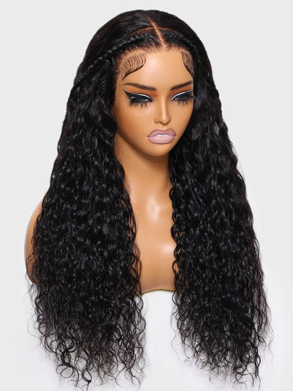 Chinalacewig Tangleless Knotless Boho Box Braided Wig  Human Hair Boho Curls Human Hair Wigs