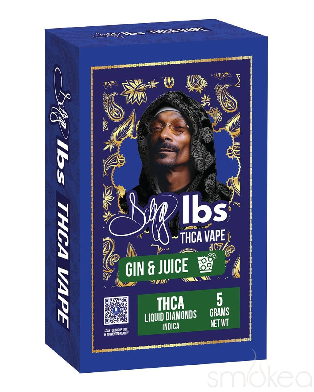 Dogg lbs 5g THCA Liquid Diamonds Vape - Gin & Juice