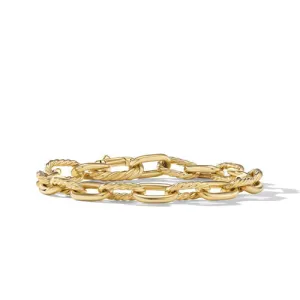 DY Madison Chain Bracelet in 18K Yellow Gold, Size Medium