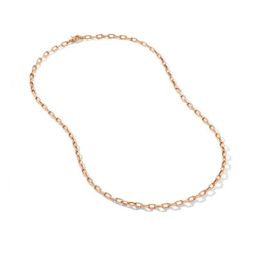 DY Madison Chain Necklace in 18K Rose Gold, 36"