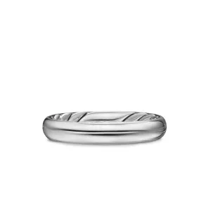 DY Mercer Band in Sterling Silver, 3.7mm, Size 6
