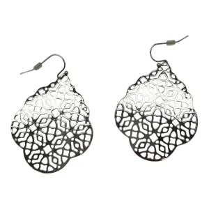 Earrings Dangle/Drop By Clothes Mentor In Silver