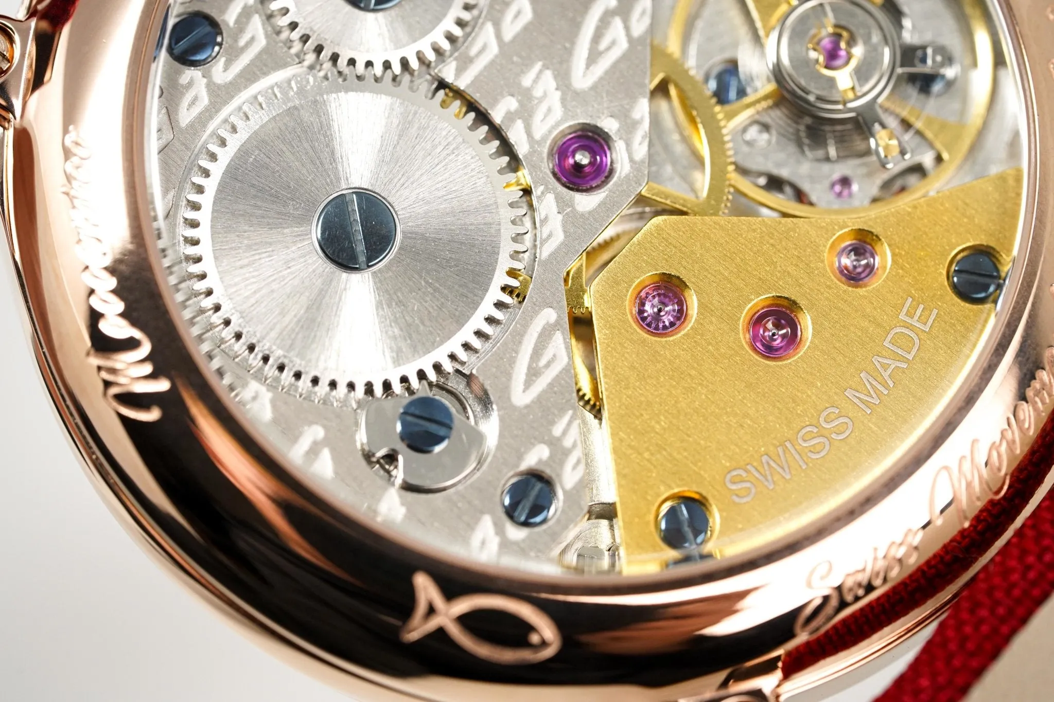GaGà Milano Watch Classic Steel Rose Gold Pink 8041.01