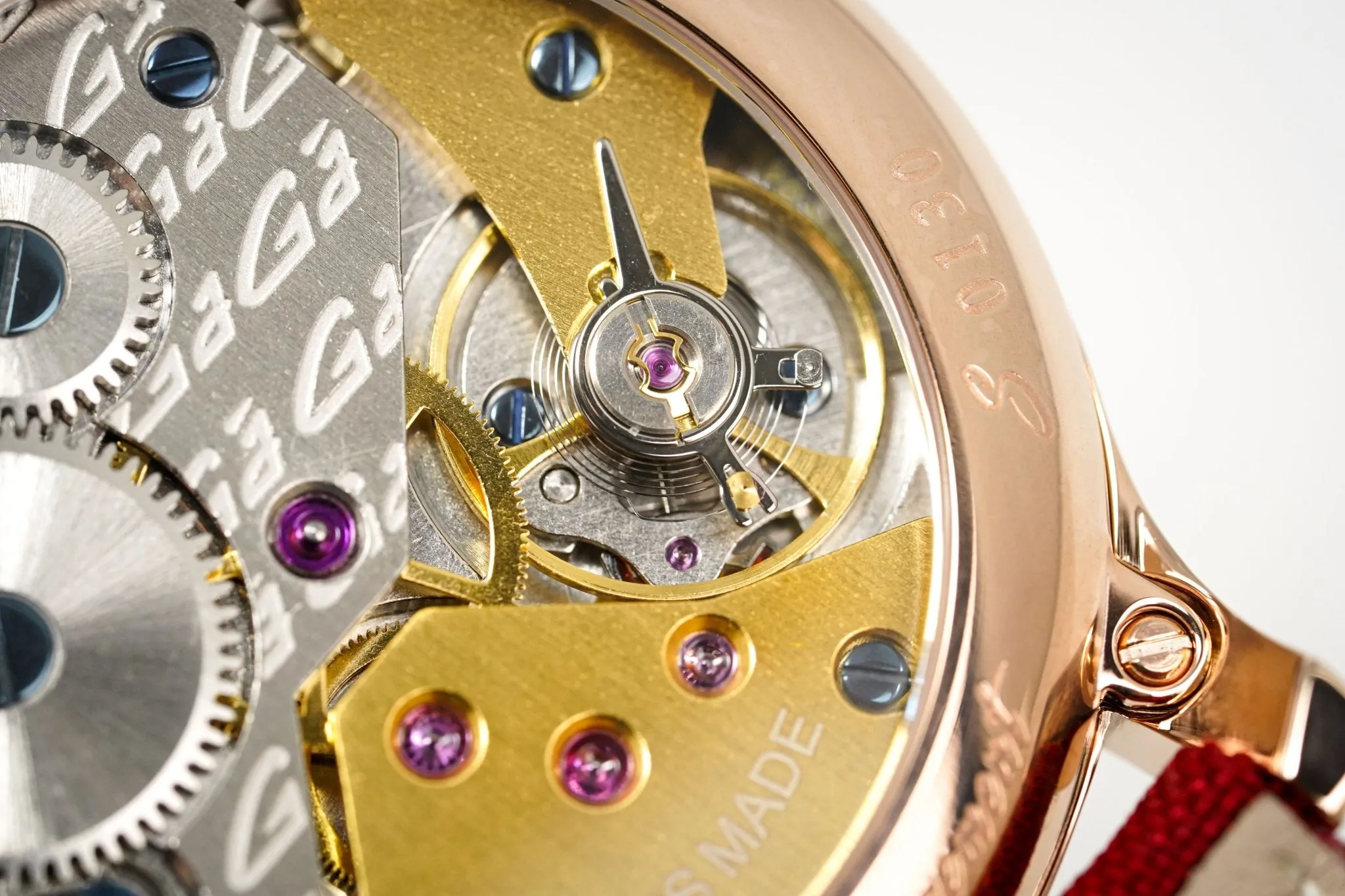 GaGà Milano Watch Classic Steel Rose Gold Pink 8041.01