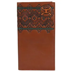 HOOey Chestnut Aztec - Men's Rodeo Wallet