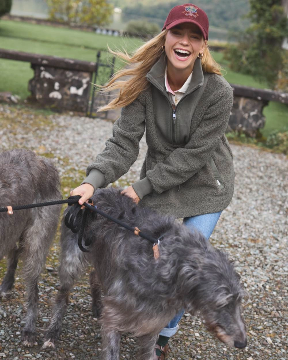 Joules Womens Thurleston Borg Fleece Jacket