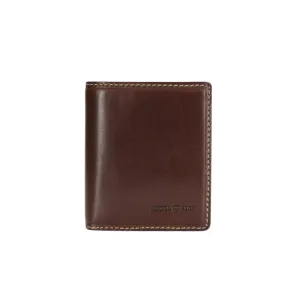 Large Bifold Wallet With ID Window - Mocha