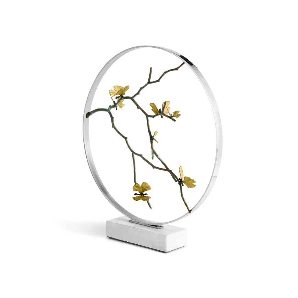 Michael Aram Butterfly Ginkgo Moon Gate Sculpture *In-store pickup only*