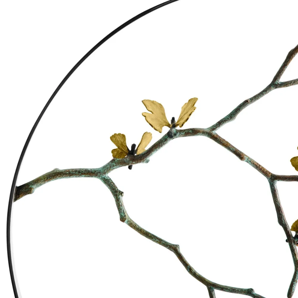 Michael Aram Butterfly Ginkgo Moon Gate Sculpture *In-store pickup only*