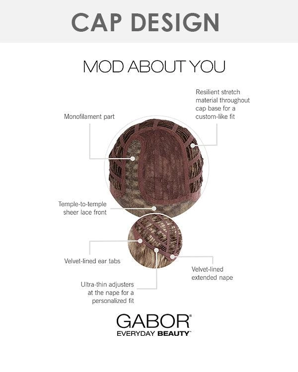 Mod About You Wig by Gabor | Synthetic Lace Front