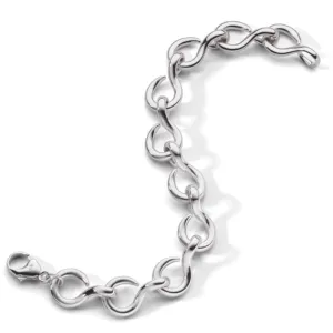 Monica Rich Kosann The Twist Sterling Silver Premier Infinity Bracelet