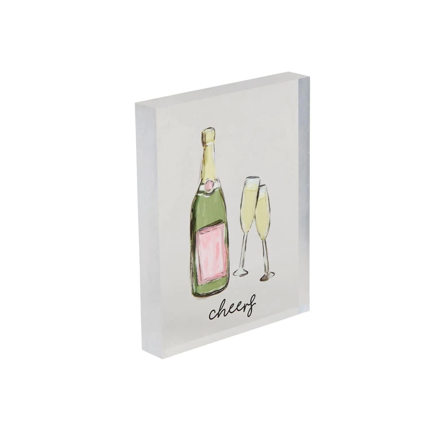Mud Pie Acrylic Wedding Plaque
