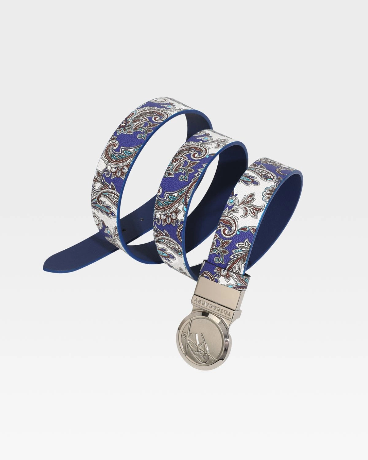 Paisley Belt in Royal Blue