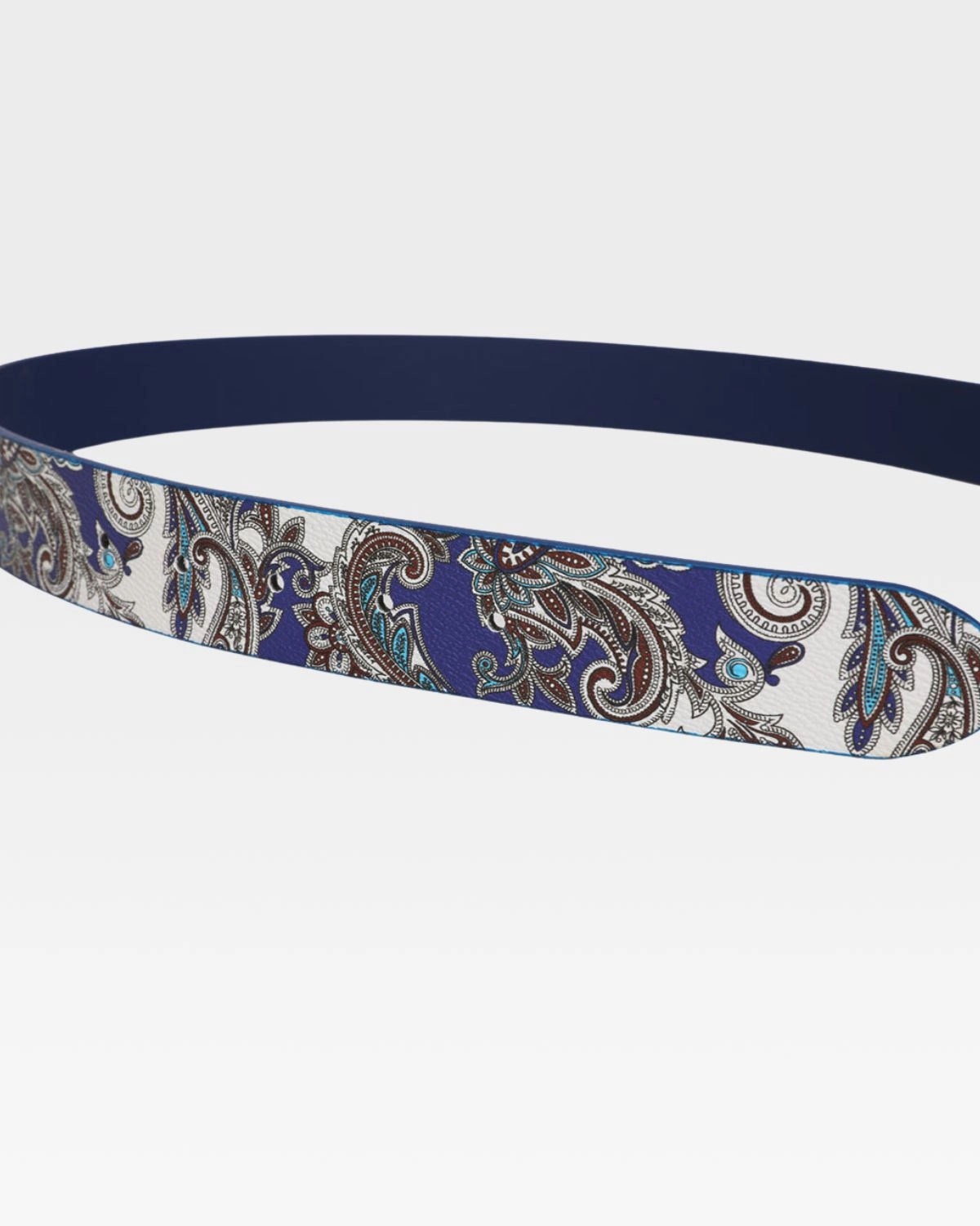 Paisley Belt in Royal Blue