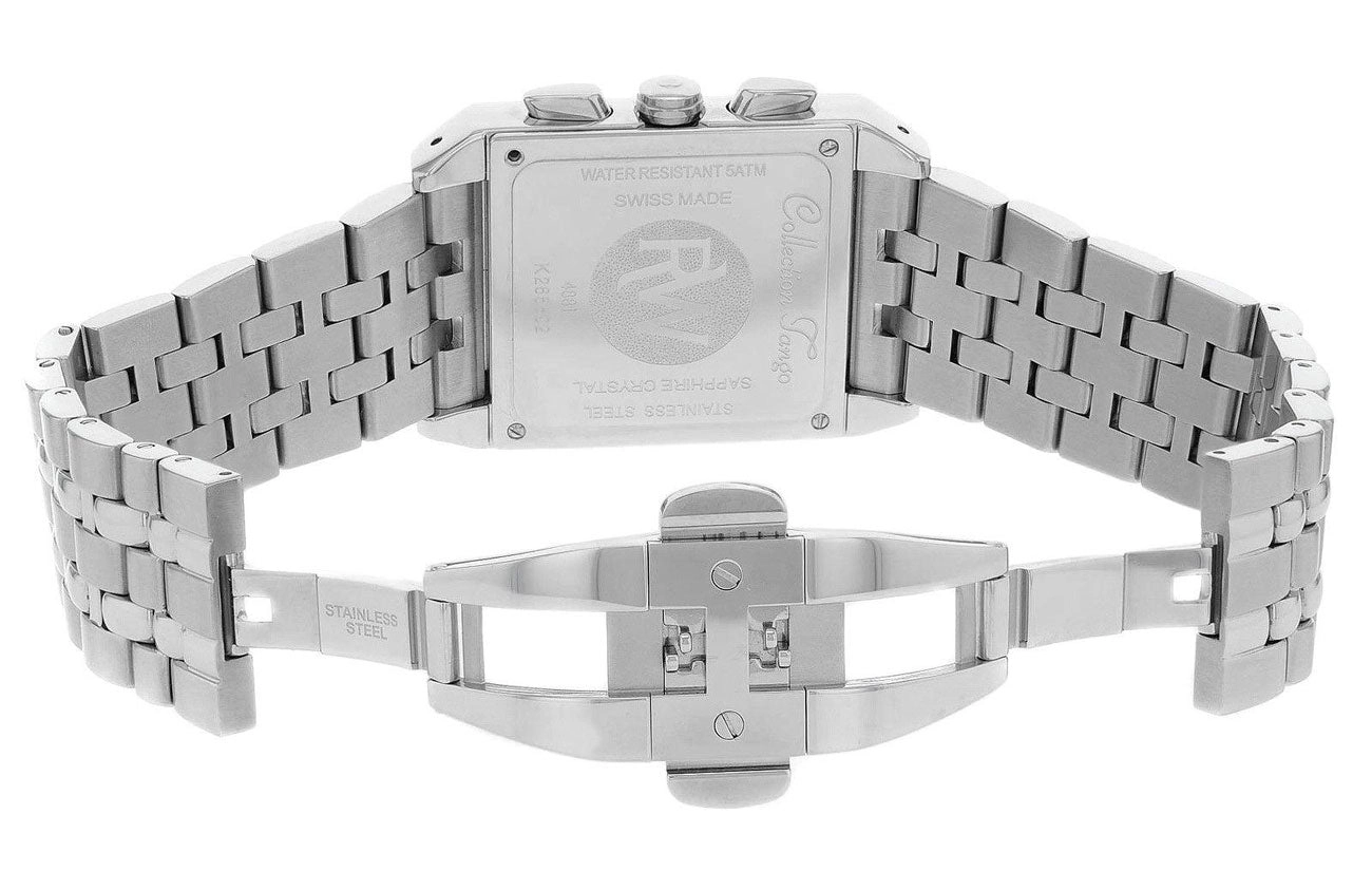Raymond Weil Tango Chronograph Stainless Steel Mens Watch Date 4881-ST-00209