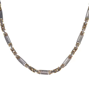 Rhodes Two-Tone Necklace