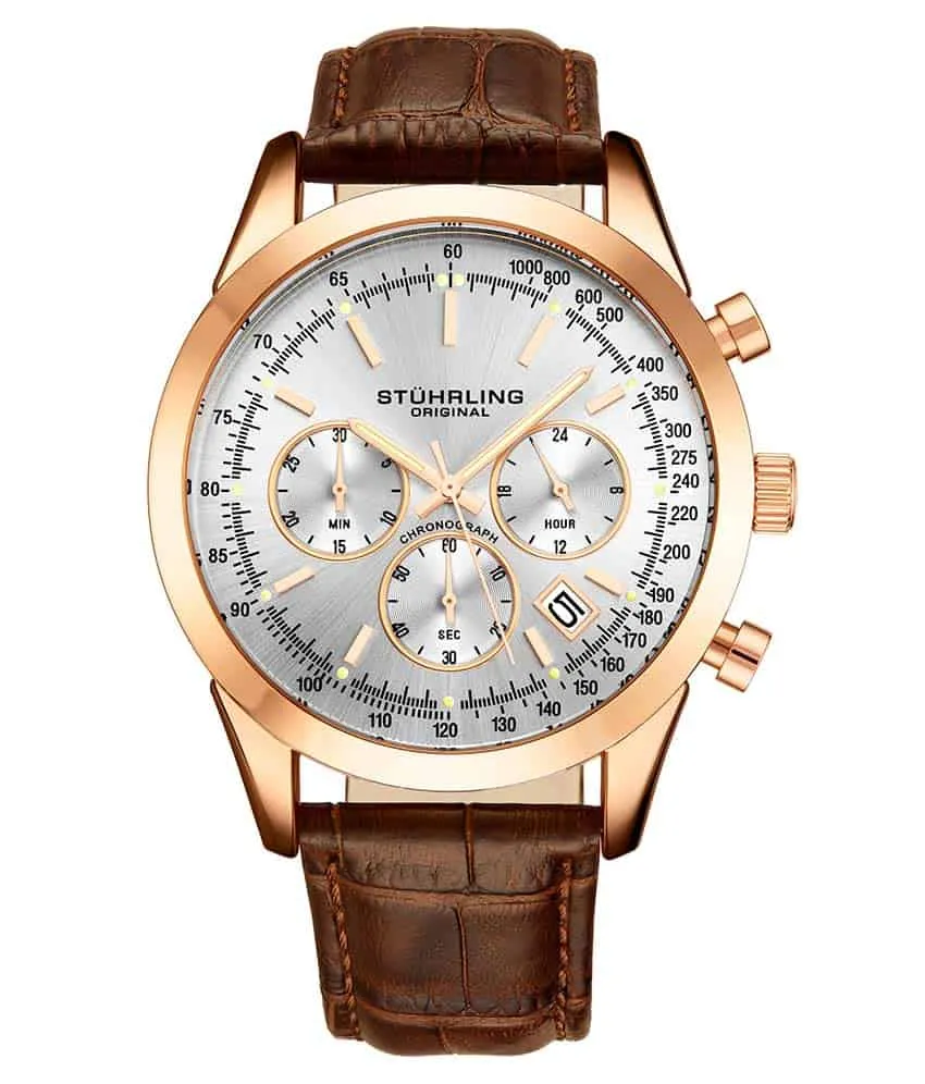 Rialto 3975L Quartz 44mm Chronograph
