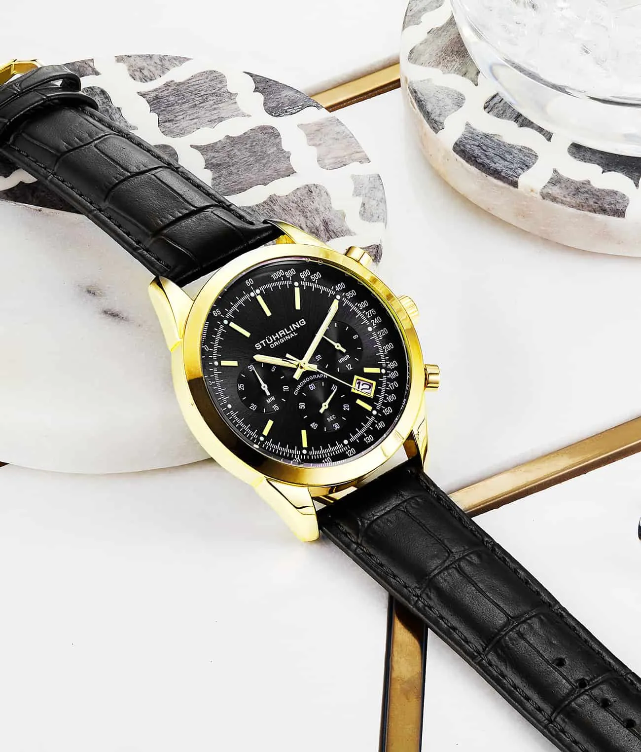 Rialto 3975L Quartz 44mm Chronograph