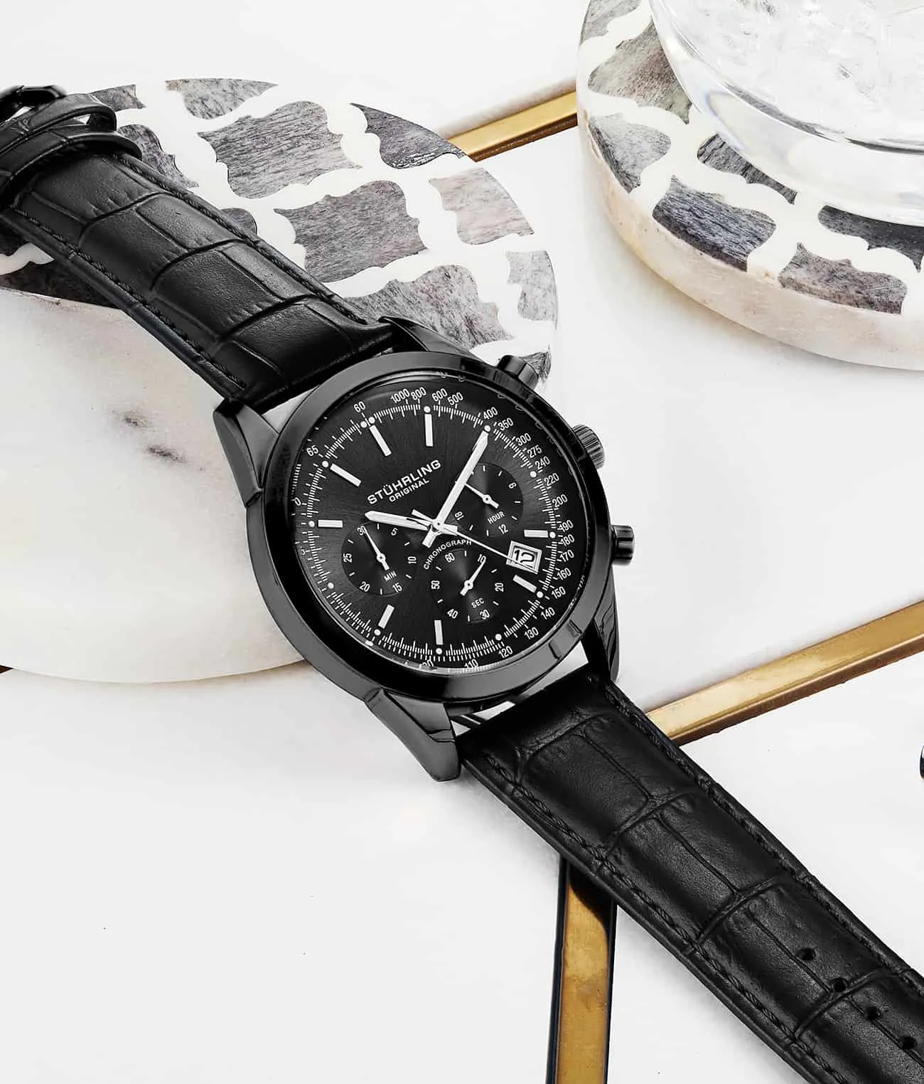 Rialto 3975L Quartz 44mm Chronograph