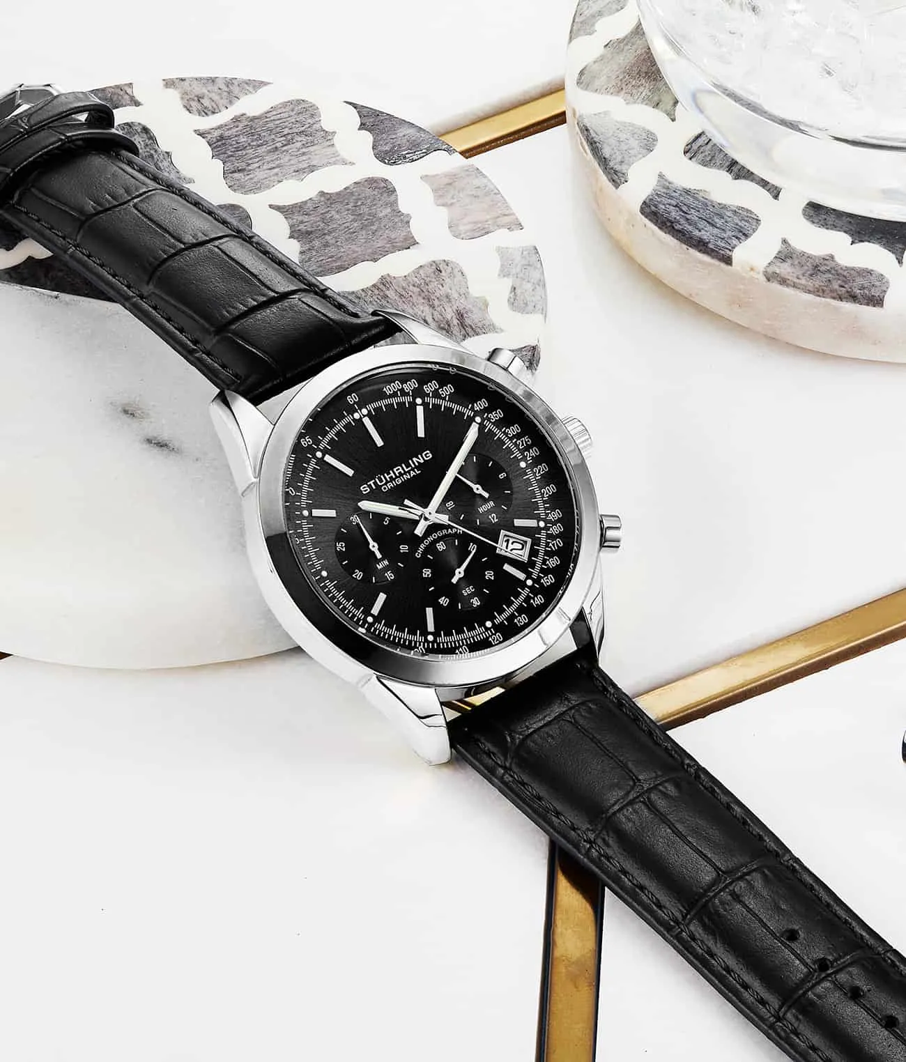 Rialto 3975L Quartz 44mm Chronograph