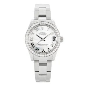 Rolex Datejust 31 Stainless Steel Mother of Pearl Dial 31mm 178384 Full Set