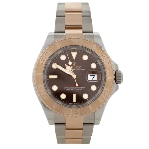 Rolex Yacht-Master 40 Steel & Rose Gold Brown Dial 40mm 126621 Full Set