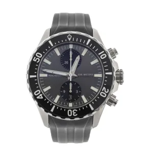 Ruschenbeck R5CHRONO Stainless Steel Gray Dial Rubber  44mm R5-S-MB-K01-61-I-SLN2 Full Set