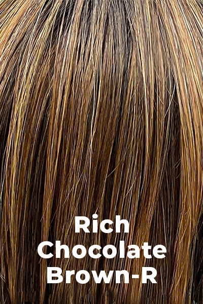 Sale - Belle Tress Wigs - Veneta (LX-5005) - Color: Rich Chocolate Brown-R