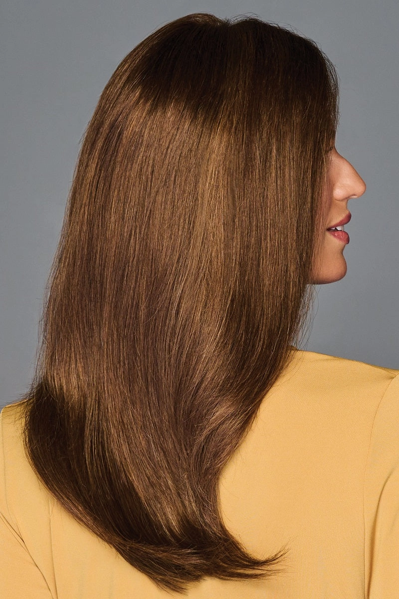 Sale - Raquel Welch Toppers - Top Billing 16" Human Hair - Color: Shaded Cappuccino (SS12/22)