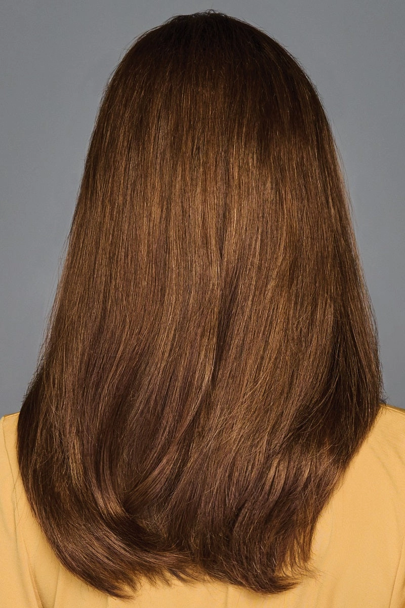 Sale - Raquel Welch Toppers - Top Billing 16" Human Hair - Color: Shaded Cappuccino (SS12/22)