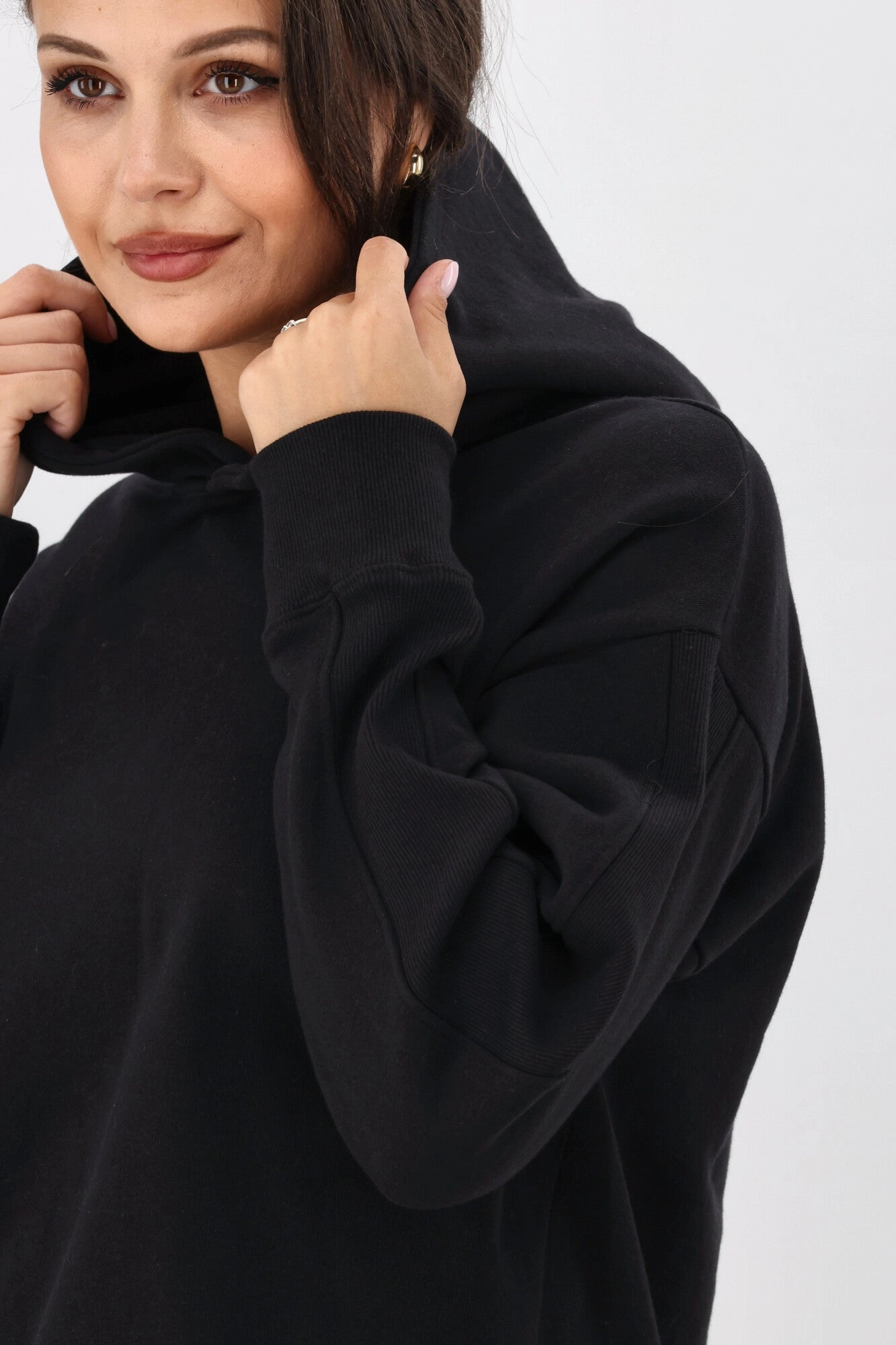 Shine On Essentials Hoody Black