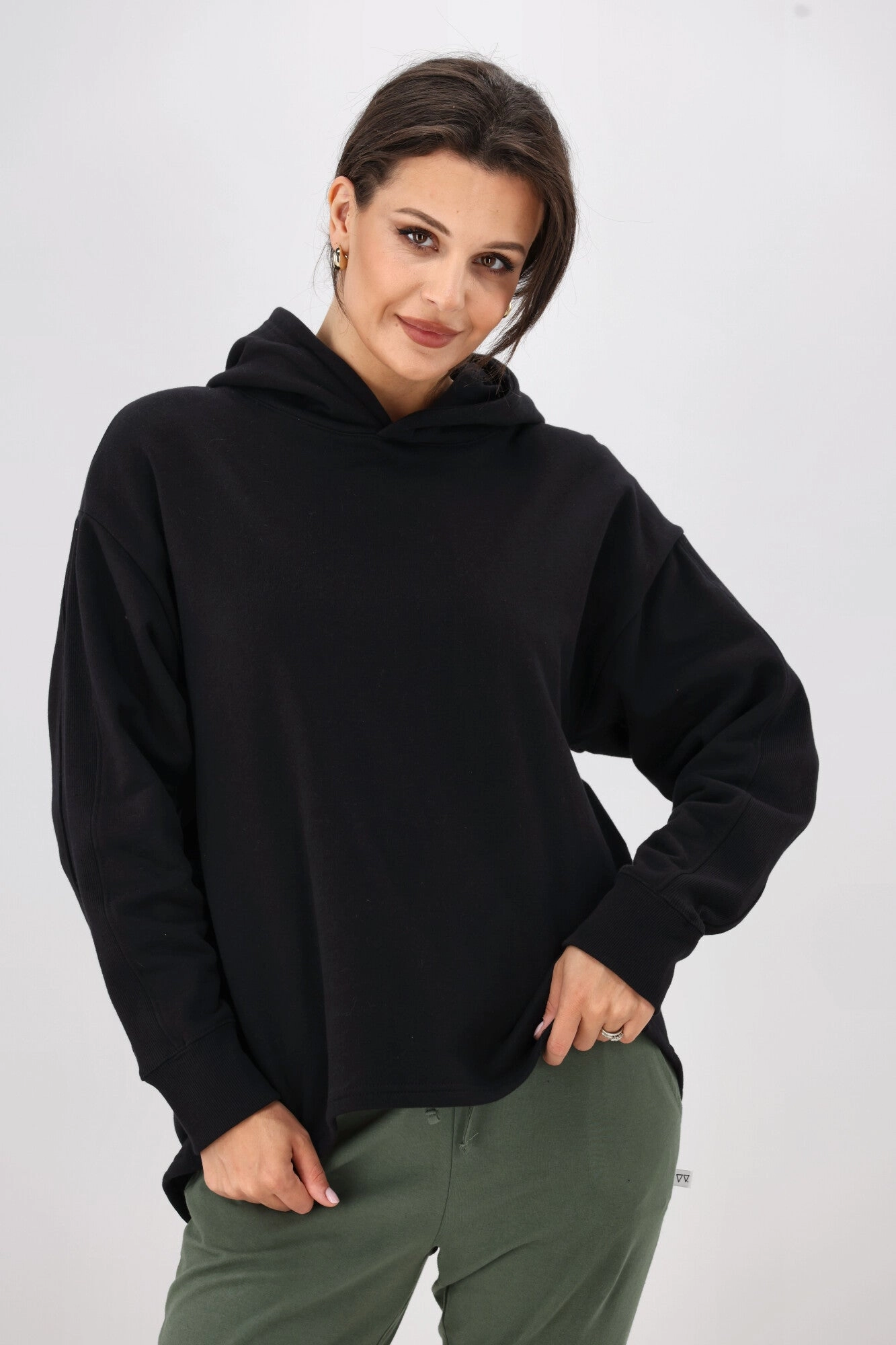 Shine On Essentials Hoody Black