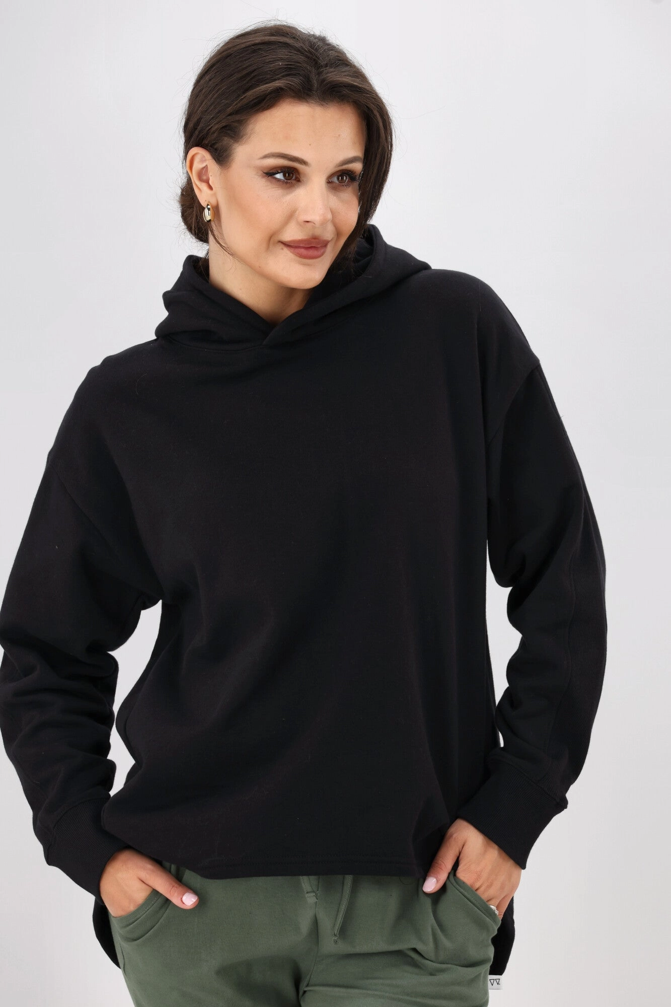 Shine On Essentials Hoody Black