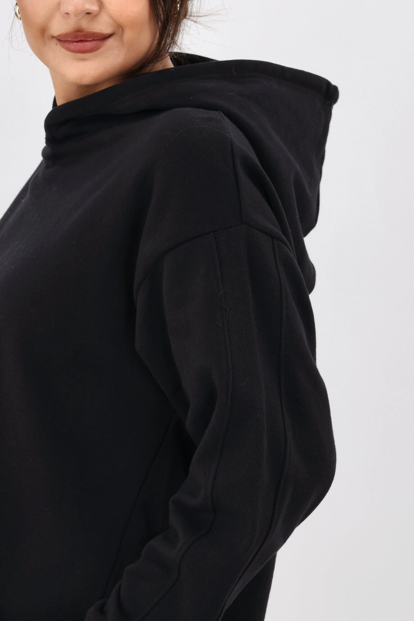 Shine On Essentials Hoody Black