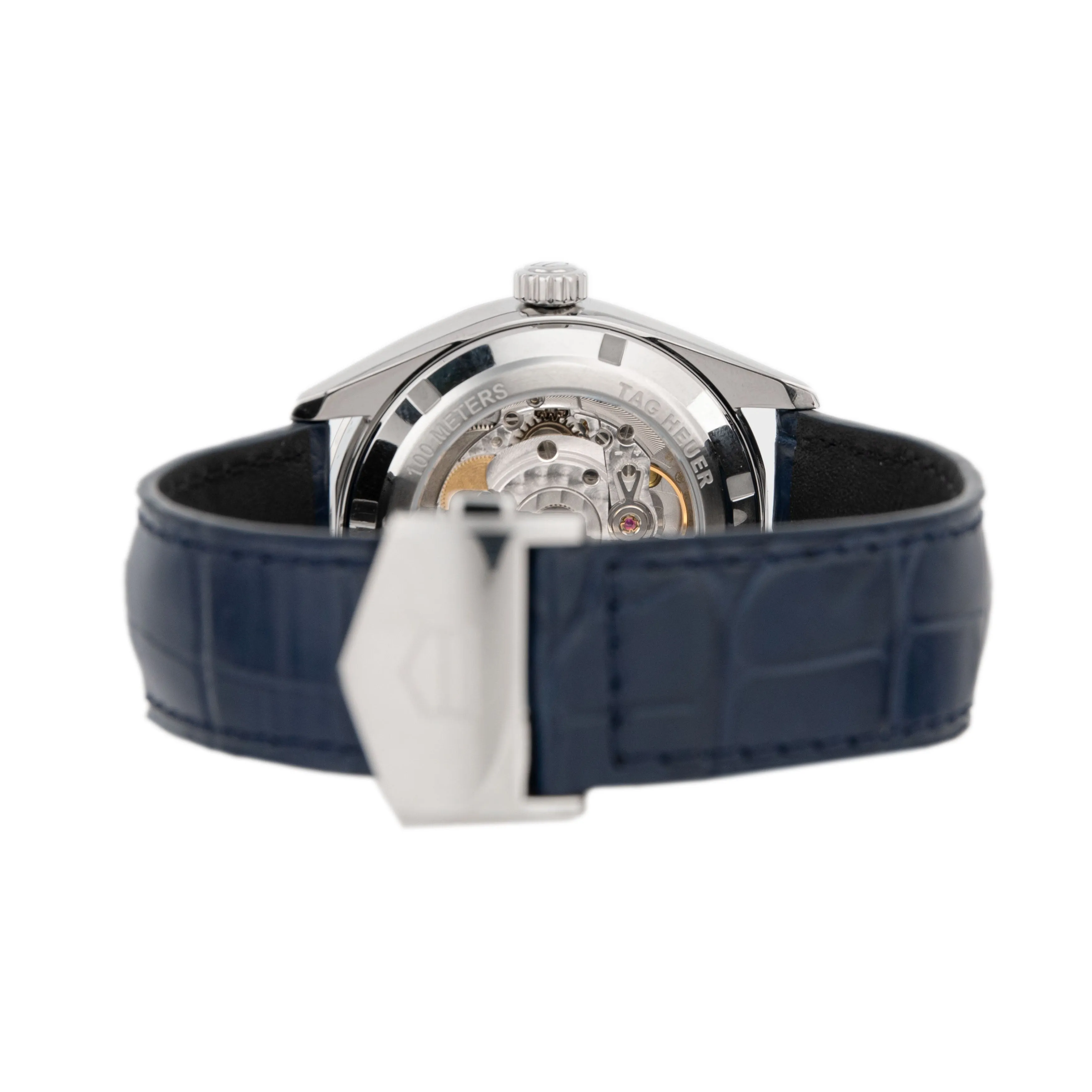 Tag Heuer Carrera Date Stainless Steel Blue Dial 39mm WBN2112.FC6504 Full Set