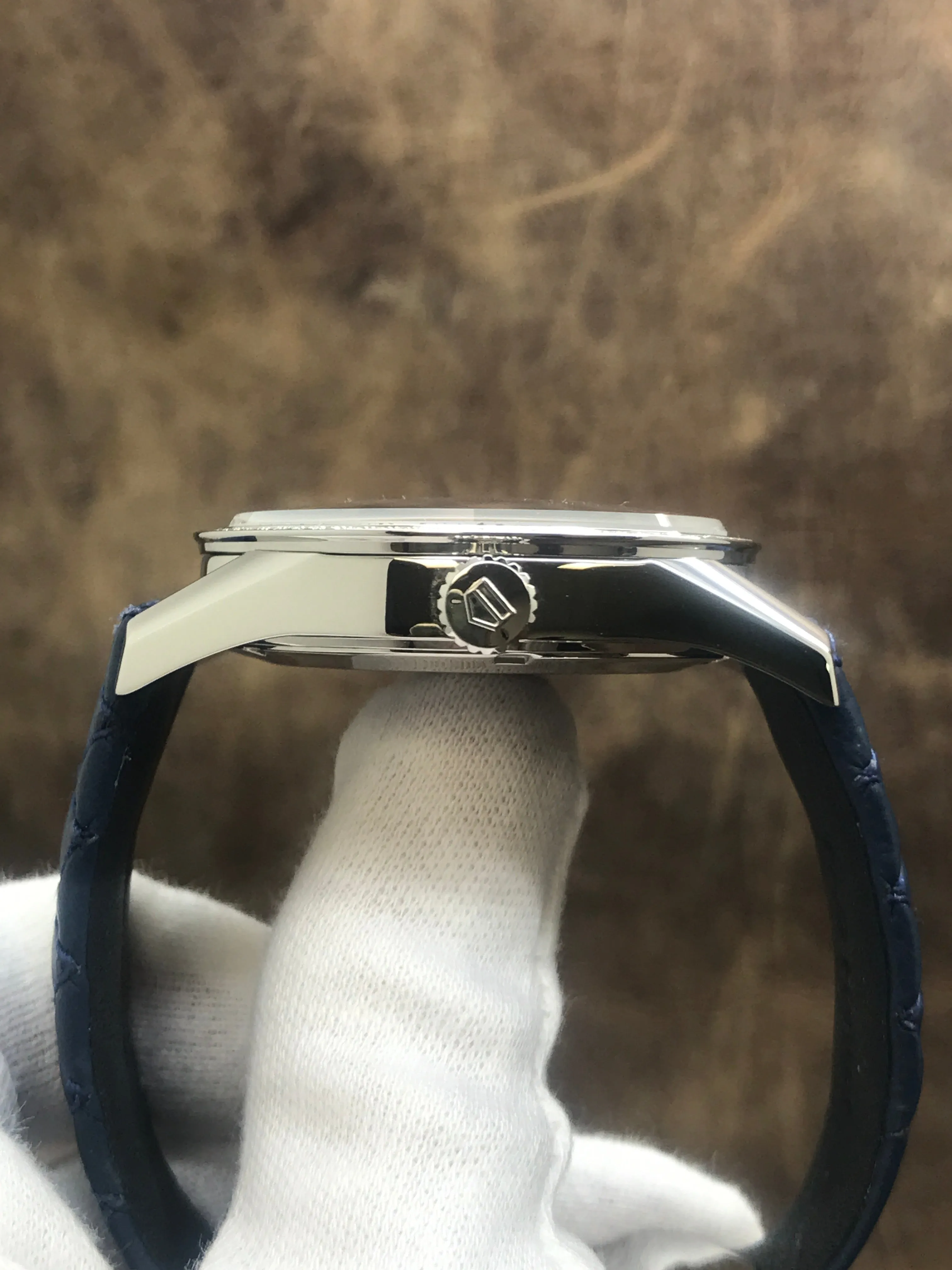 TAG Heuer Carrera Diamond WAR1114 Blue Dial Quartz Women's Watch