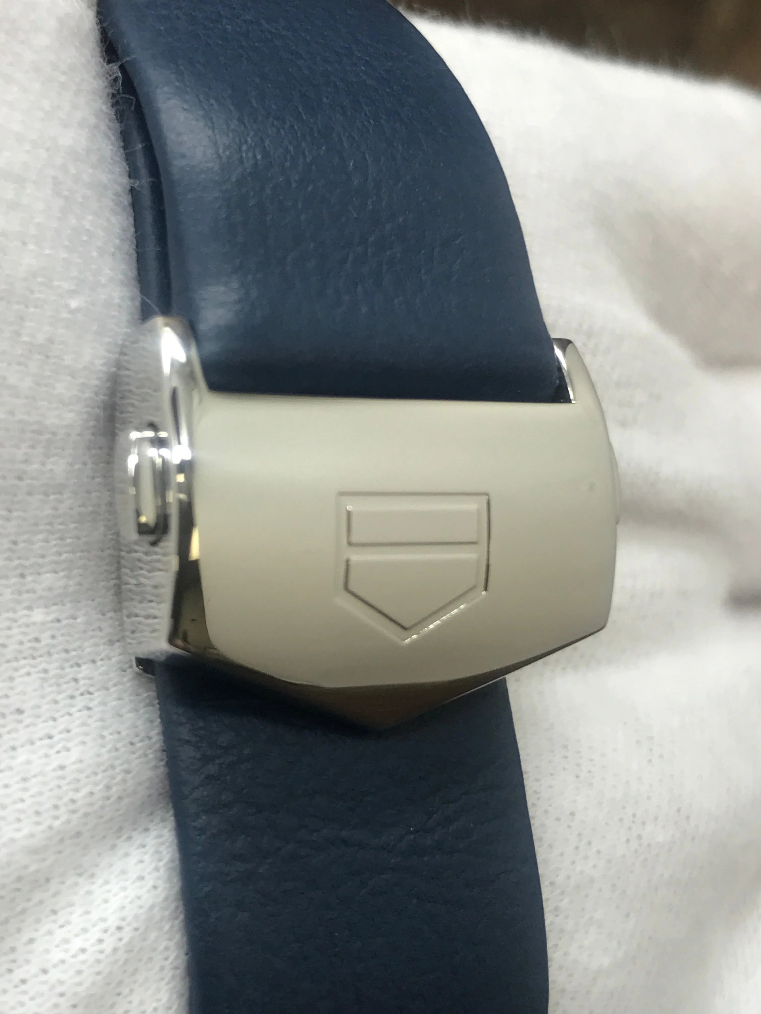 TAG Heuer Carrera Diamond WAR1114 Blue Dial Quartz Women's Watch