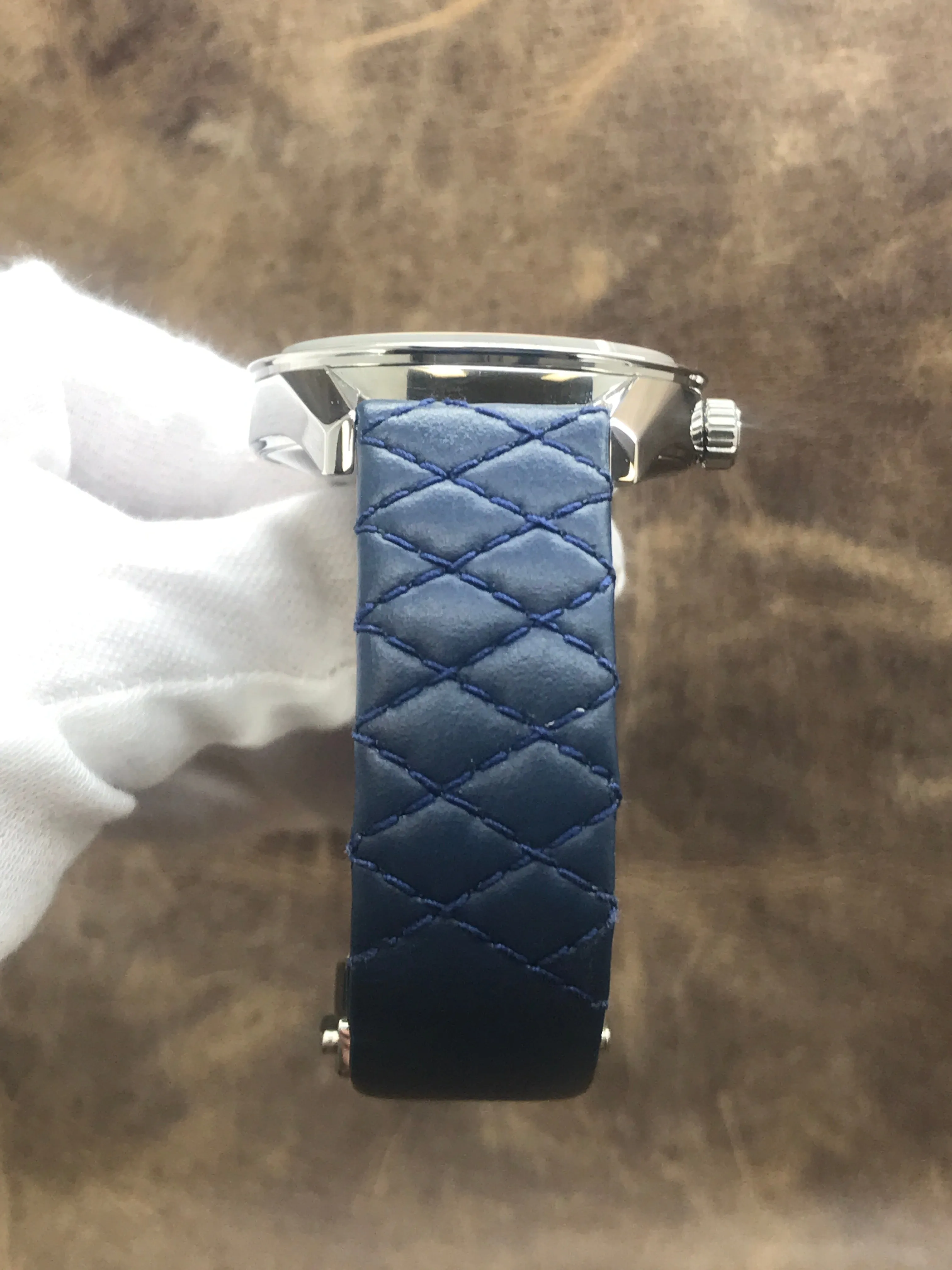 TAG Heuer Carrera Diamond WAR1114 Blue Dial Quartz Women's Watch