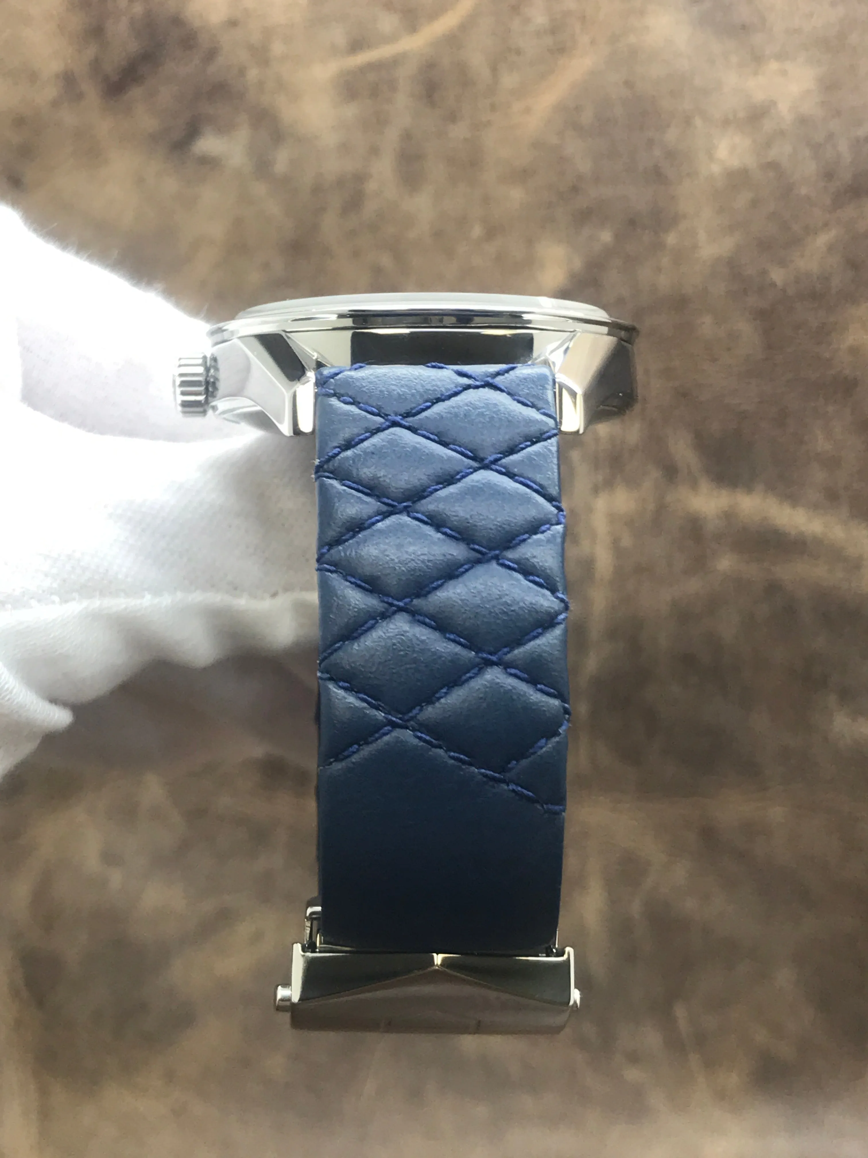 TAG Heuer Carrera Diamond WAR1114 Blue Dial Quartz Women's Watch