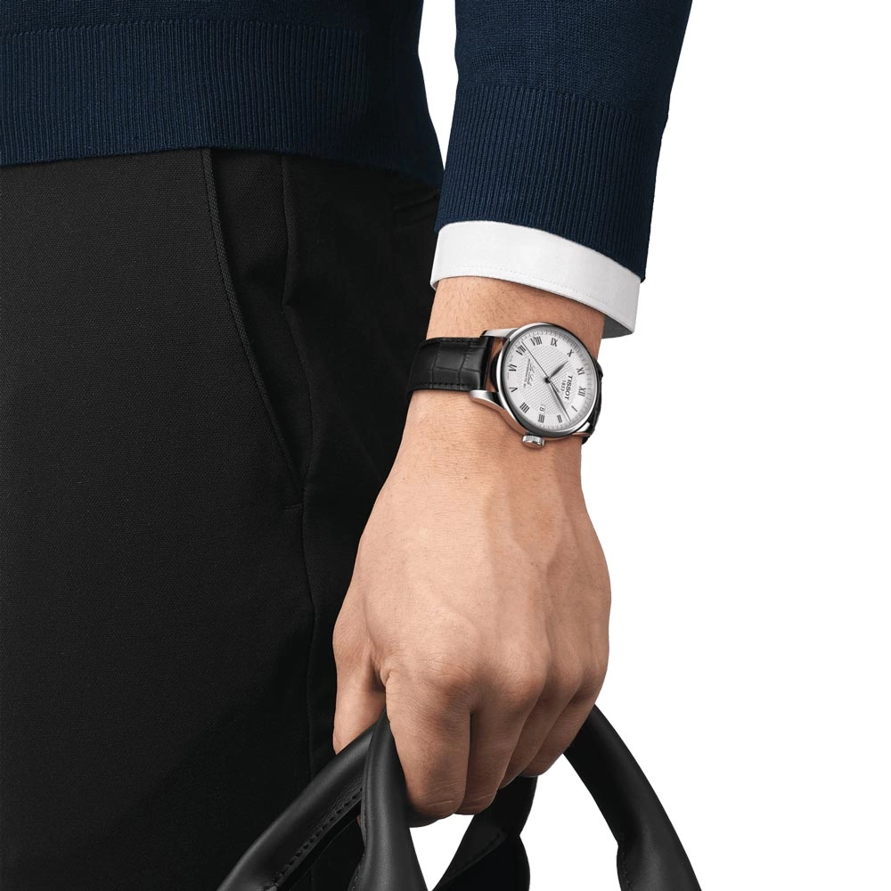 Tissot Le Locle Powermatic 80 Silver Dial 39.3mm Automatic Gents Watch T0064071603300