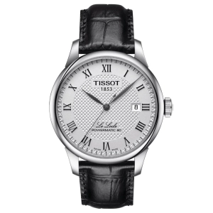 Tissot Le Locle Powermatic 80 Silver Dial 39.3mm Automatic Gents Watch T0064071603300