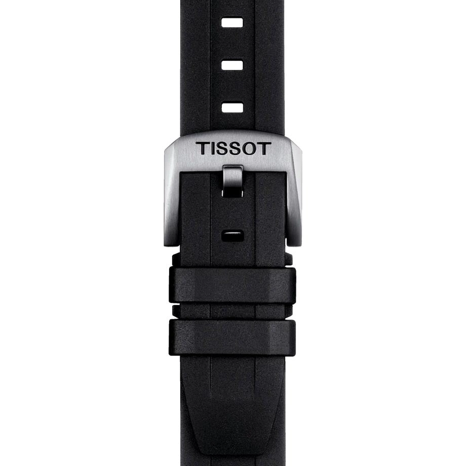 Tissot Seastar 1000 Black Dial 40mm Gold PVD Steel Quartz Watch T1204102705100