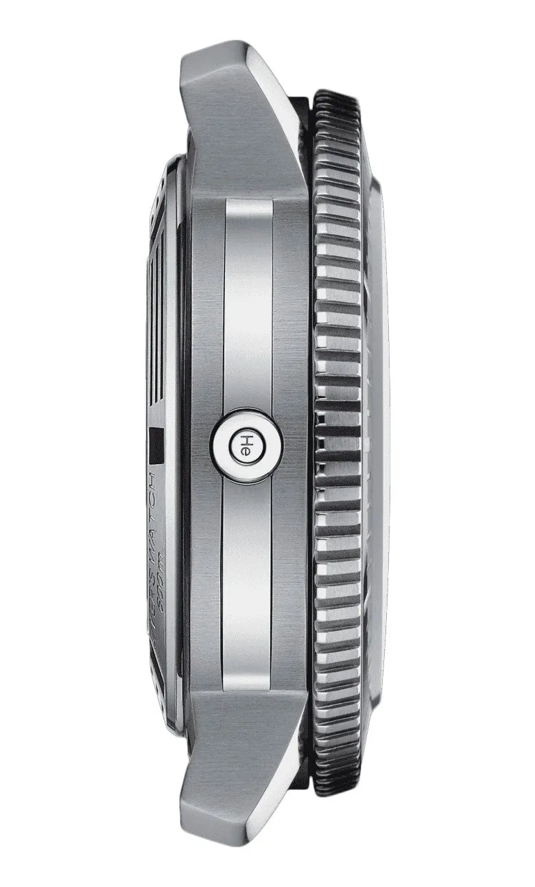 Tissot T-Sport Seastar 2000 Professional Powermatic 80 Automatic Stainless Steel Blue Dial Date Divers Mens Watch T120.607.11.041.01