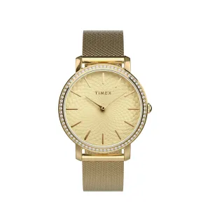 Transcend 3-Hand 34mm Stainless Steel Band