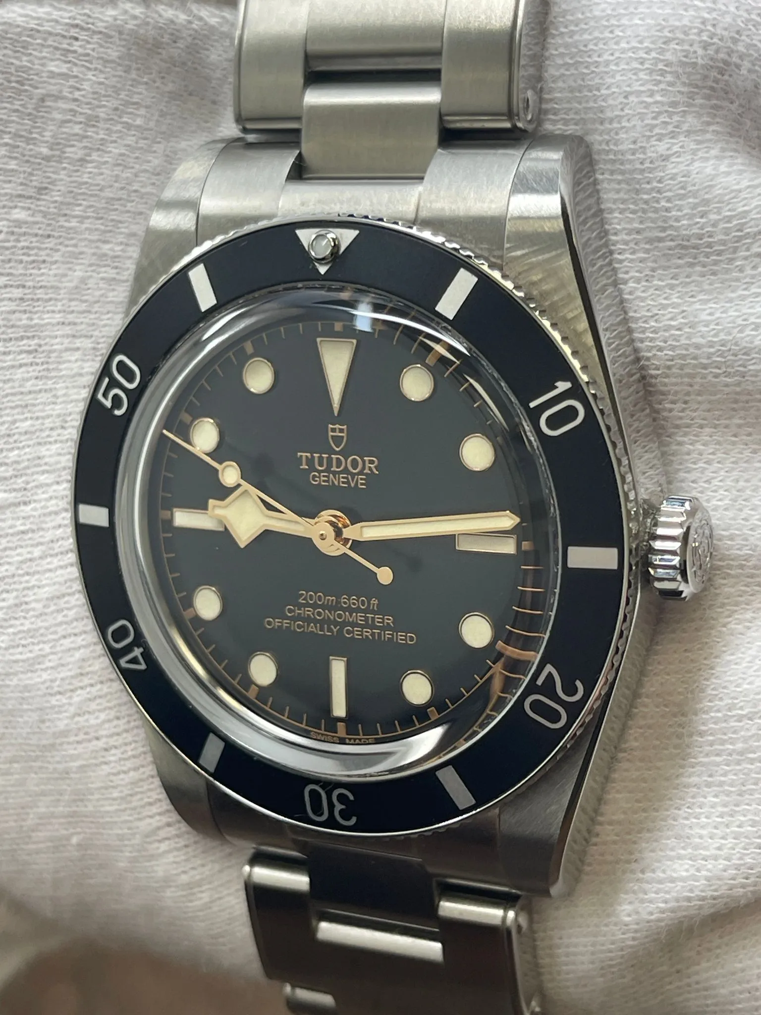 Tudor Black Bay 54 79000N Black Dial Automatic Men's Watch