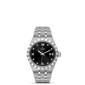 TUDOR Royal 28mm Black Dial Ladies Watch M28300-0004