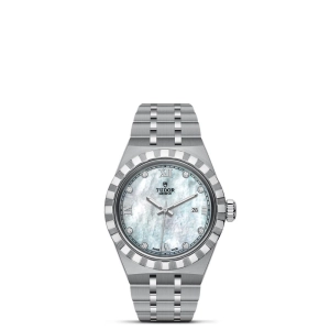 TUDOR Royal 28mm MOP Diamond Set Dial Ladies Watch M28300-0005
