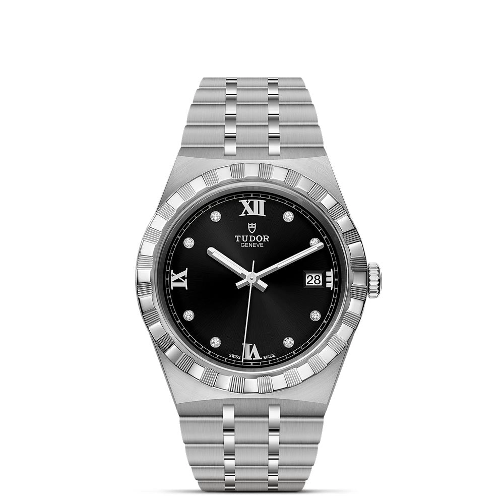 TUDOR Royal 38mm Black Dial Watch M28500-0004