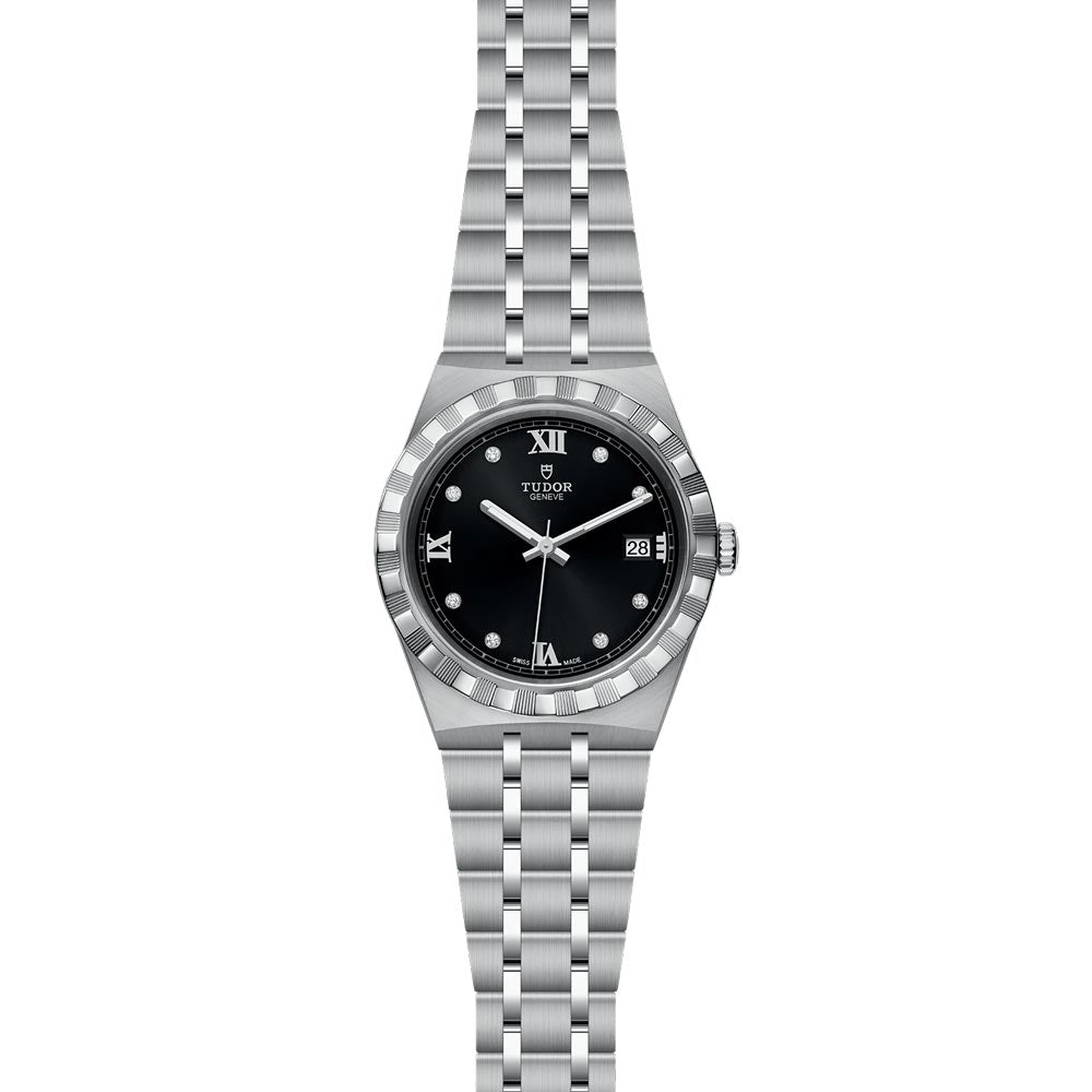 TUDOR Royal 38mm Black Dial Watch M28500-0004