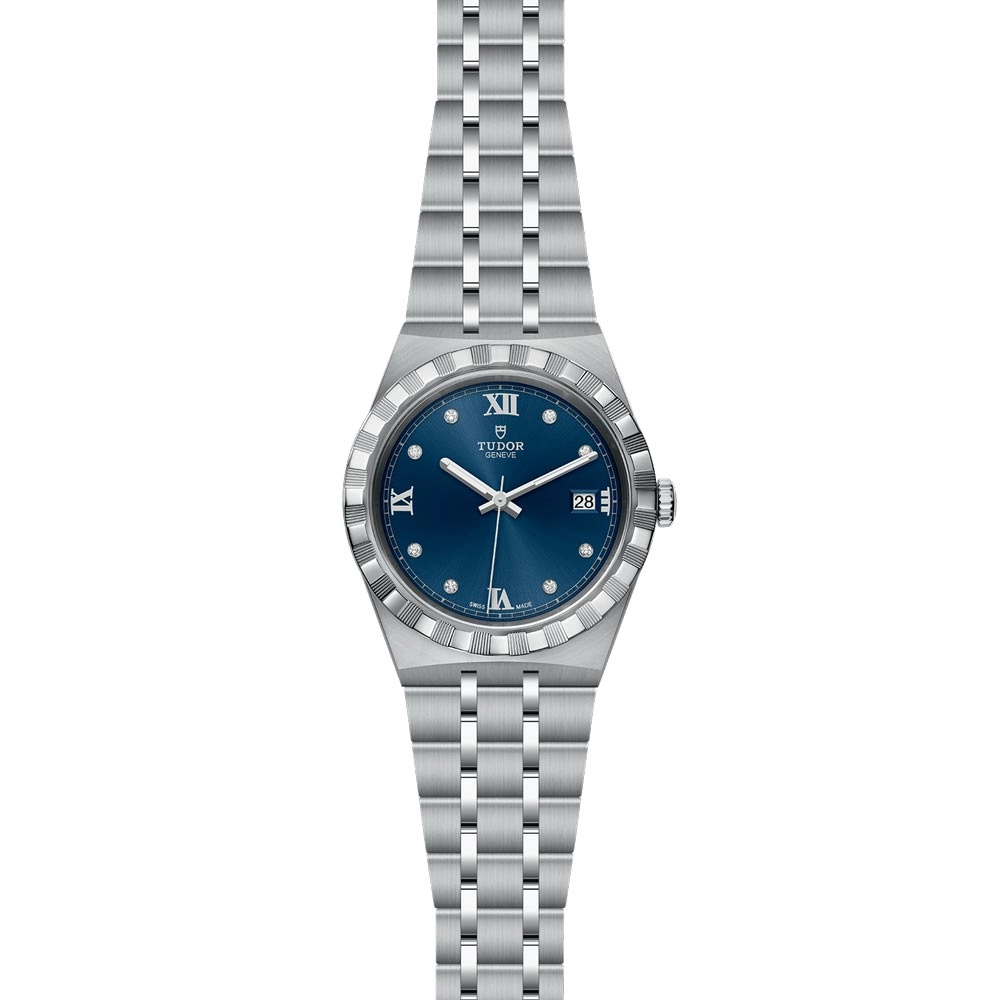 TUDOR Royal 38mm Blue Dial Watch M28500-0006